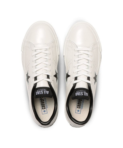 CONVERSE(コンバース)の「CONVERSE ONE STAR J(コンバース ワンスター J)(スニーカー・メンズ・ブラック系/ホワイト系/ホワイト系1・25cm/25.5cm/26cm/26.5cm/27cm/27.5cm/28cm/29cm)」の8枚目の写真