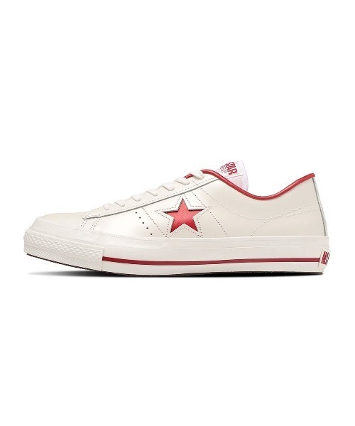 CONVERSE(コンバース)の「CONVERSE ONE STAR J(コンバース ワンスター J)(スニーカー・メンズ・ブラック系/ホワイト系/ホワイト系1・25cm/25.5cm/26cm/26.5cm/27cm/27.5cm/28cm/29cm)」の4枚目の写真