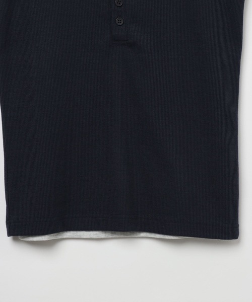 PBLIM（ページボーイリム）の「《UNISEX》ヘンリーレイヤードタンク / ２枚セット（タンクトップ・レディース・ネイビー系/ブラウン系/グレー系・FREE）」の12枚目の写真