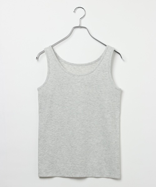 PBLIM（ページボーイリム）の「《UNISEX》ヘンリーレイヤードタンク / ２枚セット（タンクトップ・レディース・ネイビー系/ブラウン系/グレー系・FREE）」の10枚目の写真