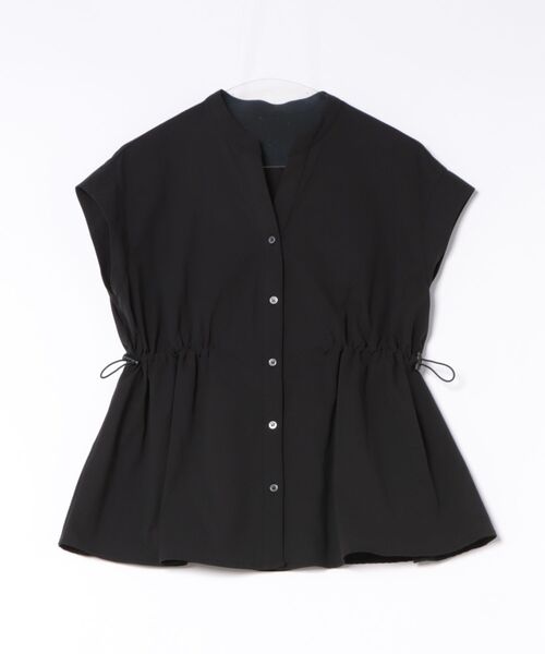 VICKY(ビッキー)の「UVカット接触冷感 4WAYフレンチスリーブ(シャツ/ブラウス・レディース・ブルー/オフホワイト/ブラック/ブラウン・M)」の2枚目の写真