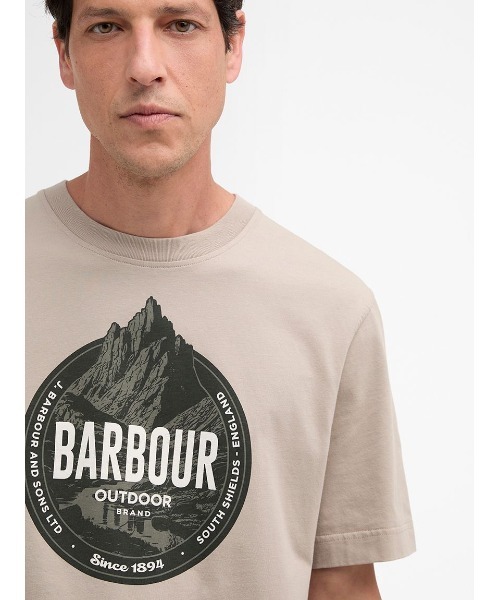 Barbour(バブアー)の「Basswood グラフィックTシャツ(Tシャツ/カットソー・メンズ・グレー/イエロー・SMALL/MEDIUM/LARGE)」の6枚目の写真