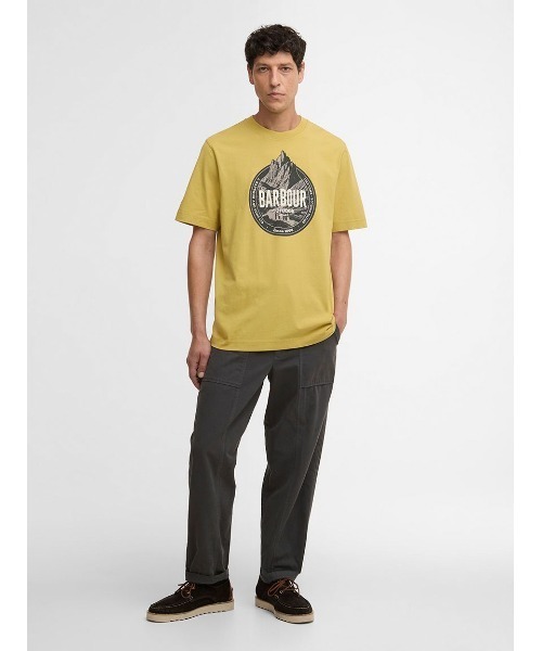 Barbour(バブアー)の「Basswood グラフィックTシャツ(Tシャツ/カットソー・メンズ・グレー/イエロー・SMALL/MEDIUM/LARGE)」の7枚目の写真