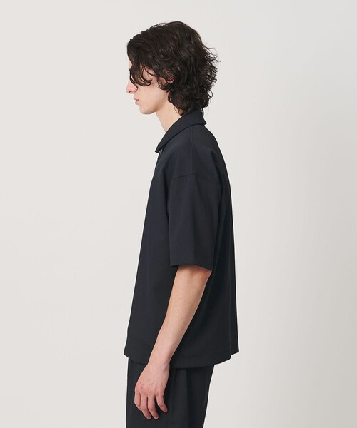 BEAUTY&YOUTH UNITED ARROWS(ビューティーアンドユースユナイテッドアローズ)の「Air Dobby ワイドテーパード ポロシャツ ヨコストレッチ 吸水速乾 ウォッシャブル(ポロシャツ・メンズ・ライトグレー/ブラック/ダークブラウン・L/M/S/XL)」の17枚目の写真