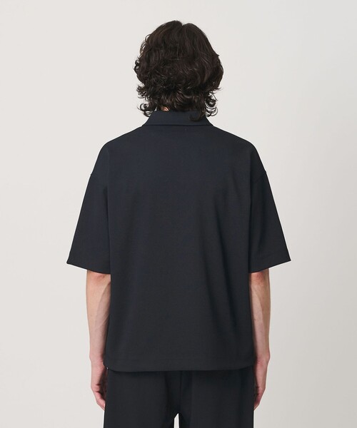 BEAUTY&YOUTH UNITED ARROWS(ビューティーアンドユースユナイテッドアローズ)の「Air Dobby ワイドテーパード ポロシャツ ヨコストレッチ 吸水速乾 ウォッシャブル(ポロシャツ・メンズ・ライトグレー/ブラック/ダークブラウン・L/M/S/XL)」の18枚目の写真