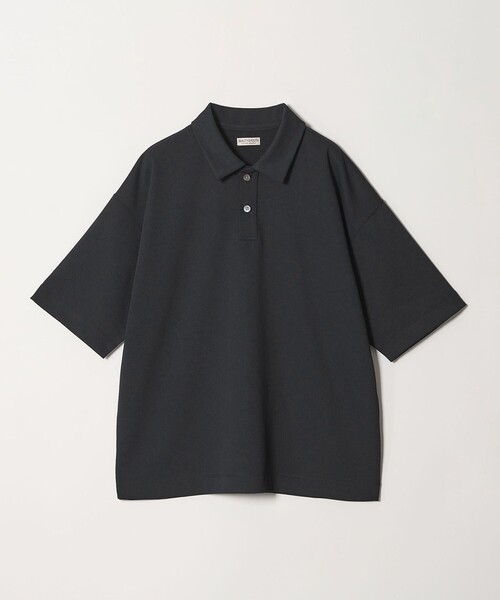 BEAUTY&YOUTH UNITED ARROWS(ビューティーアンドユースユナイテッドアローズ)の「Air Dobby ワイドテーパード ポロシャツ ヨコストレッチ 吸水速乾 ウォッシャブル(ポロシャツ・メンズ・ライトグレー/ブラック/ダークブラウン・L/M/S/XL)」の20枚目の写真