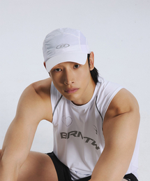 BORN TO WIN（ボーントゥウィン）の「RUNNING CAMP CAP [WHITE]（キャップ）」