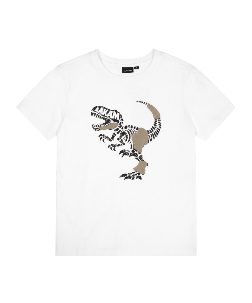 AAKAM（アーカム）の「Dino Patch Half Top (White)（Tシャツ/カットソー・レディース・その他・1/2/3）」の2枚目の写真
