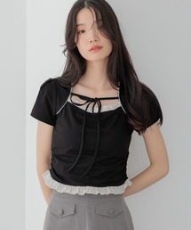 布帛ドッキングカットTEE 1042468