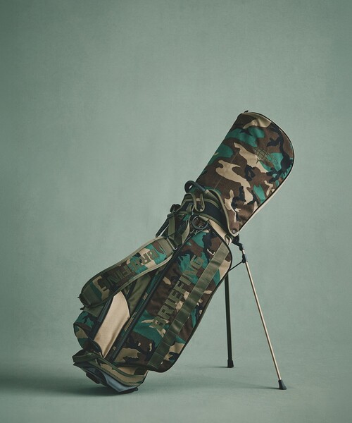 別注】BRIEFING / WOODLAND CAMOUFLAGE キャディバッグ（ゴルフグッズ