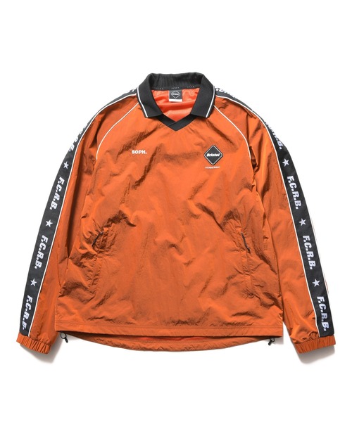 F.C.Real Bristol(エフシーレアルブリストル)の「NYLON CHAMBRAY PRACTICE PISTE(ブルゾン・メンズ・ブラック/オレンジ/チャコールグレー・MEDIUM/LARGE/XX-LARGE/X-LARGE/SMALL)」の3枚目の写真