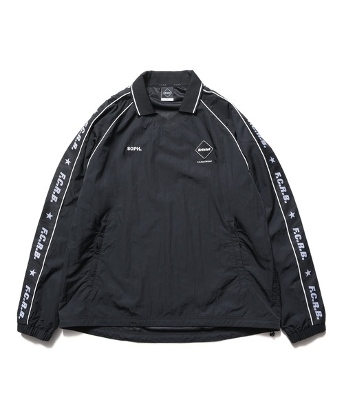F.C.Real Bristol(エフシーレアルブリストル)の「NYLON CHAMBRAY PRACTICE PISTE(ブルゾン・メンズ・ブラック/オレンジ/チャコールグレー・MEDIUM/LARGE/XX-LARGE/X-LARGE/SMALL)」の2枚目の写真