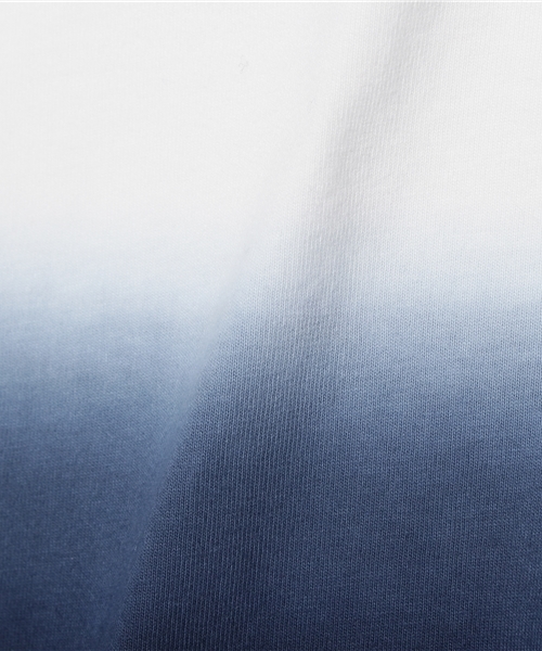 koe(コエ)の「グラデーション半袖Tシャツ(Tシャツ/カットソー・キッズ・イエロー/ライトブルー/ネイビー・120cm/140/95cm/130cm/100cm/110cm/150)」の9枚目の写真