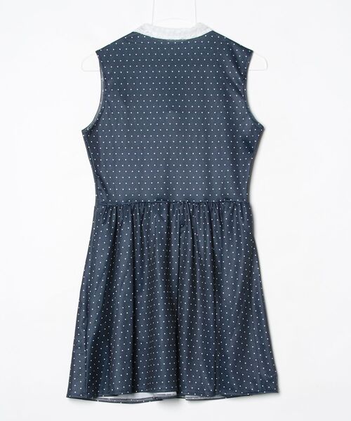 leune(ルネ)の「レースカラードッキングドット柄ワンピース(ワンピース・レディース・ネイビー・SMALL/MEDIUM/LARGE)」の15枚目の写真