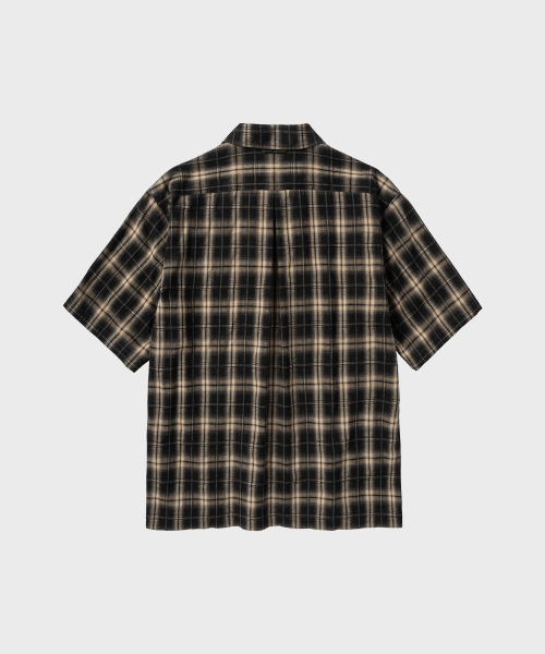 NONBLANK(ノンブランク)の「フランネルオンブレチェックHSシャツ_BEIGE(シャツ/ブラウス・メンズ・ベージュ・SMALL/MEDIUM/LARGE/X-LARGE)」の2枚目の写真