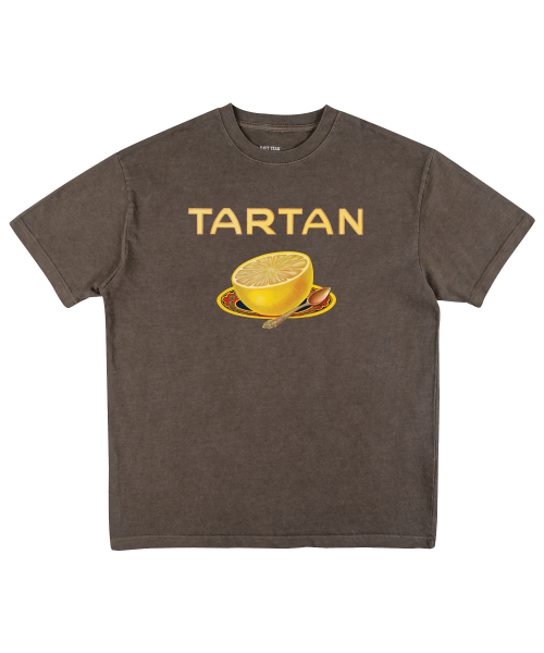 NAVYTEAM（ネイビーチーム）の「TARTAN ピグメント半袖Tシャツ(4色)（Tシャツ/カットソー・レディース・チャコールグレー/ブラウン/ブルー/バーガンディー・SMALL/MEDIUM/LARGE/X-LARGE）」の12枚目の写真