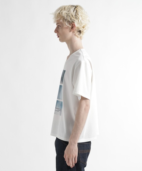 HARE（ハレ）の「ARTフロントプリントカット(HARE)（Tシャツ/カットソー・メンズ・ブラック/ホワイト・FREE）」の13枚目の写真