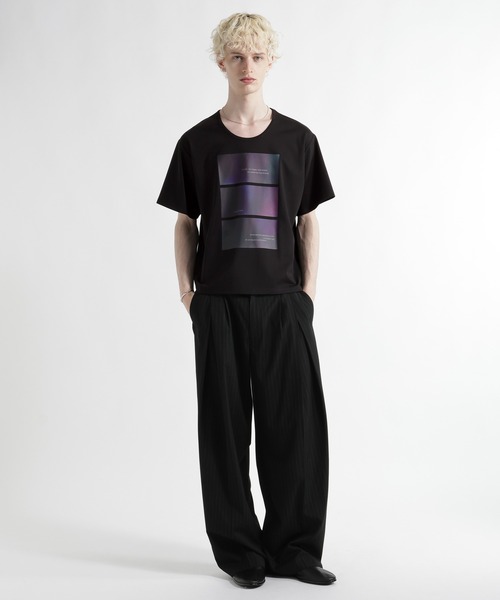 HARE（ハレ）の「ARTフロントプリントカット(HARE)（Tシャツ/カットソー・メンズ・ブラック/ホワイト・FREE）」の6枚目の写真