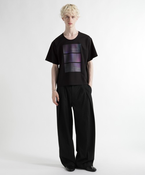 HARE（ハレ）の「ARTフロントプリントカット(HARE)（Tシャツ/カットソー・メンズ・ブラック/ホワイト・FREE）」の7枚目の写真