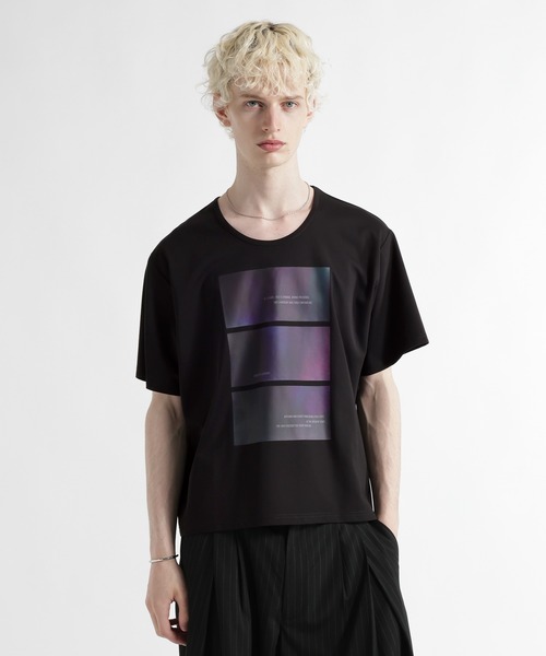 HARE（ハレ）の「ARTフロントプリントカット(HARE)（Tシャツ/カットソー・メンズ・ブラック/ホワイト・FREE）」の10枚目の写真