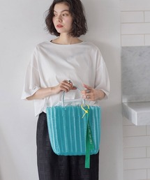 クリア かごバッグ / 600mlボトル収納可能