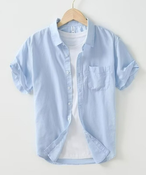 REBALANCE(リバランス)の「メンズ半袖シャツ(シャツ/ブラウス・メンズ・A/B/C/D/E/F・MEDIUM/LARGE/X-LARGE)」の6枚目の写真