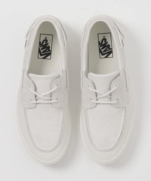 VANS（バンズ）の「VANS　EXCLUSIVE 2-ELT BOAT SHOES（スニーカー・メンズ・オフホワイト・28/27/26.5/26/27.5）」の6枚目の写真
