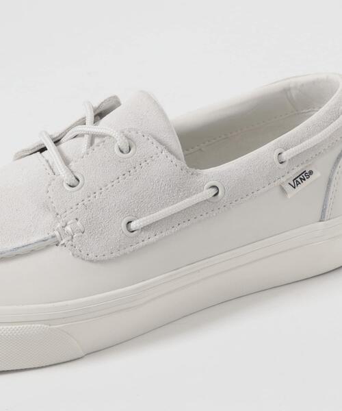VANS（バンズ）の「VANS　EXCLUSIVE 2-ELT BOAT SHOES（スニーカー・メンズ・オフホワイト・28/27/26.5/26/27.5）」の9枚目の写真