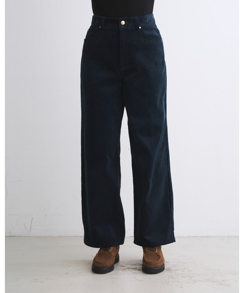 Traditional Weatherwear（トラディショナルウェザーウェア）の「UNIONSLACKS 314（スラックス・レディース・ブラック/ネイビー/アイボリー/ブラウン・S）」の4枚目の写真