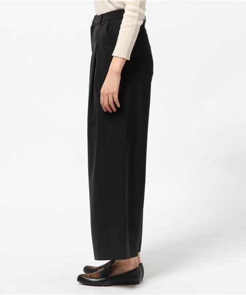 goocy（グースィー）の「ハイウエストタックワイドパンツ（その他パンツ・レディース・グレー/ブラック・FREE）」の4枚目の写真