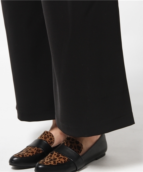 goocy（グースィー）の「ハイウエストタックワイドパンツ（その他パンツ・レディース・グレー/ブラック・FREE）」の9枚目の写真