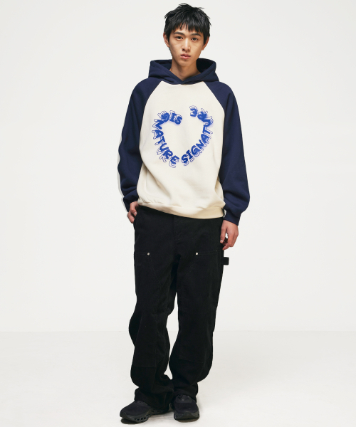 SIGNATURE（シグネチャ）の「レギュラーカラー フードパーカー[クリームネイビー]（パーカー・レディース・その他・MEDIUM/LARGE）」の22枚目の写真