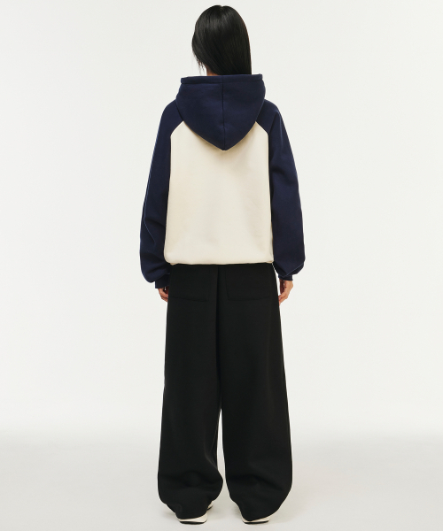SIGNATURE（シグネチャ）の「レギュラーカラー フードパーカー[クリームネイビー]（パーカー・レディース・その他・MEDIUM/LARGE）」の13枚目の写真