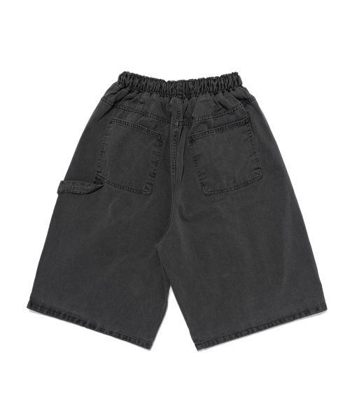 CARGOBROS（カーゴブロス）の「ダーティウォッシュカーペンダーバミューダパンツ（チャコール）（その他パンツ・メンズ・その他・FREE）」の7枚目の写真