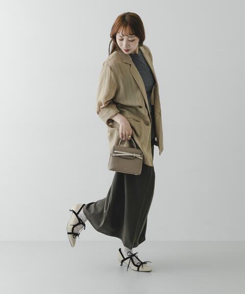 RODE SKO(ロデスコ)の「『MADE IN JAPAN』 4センチダブルリボンパンプス(パンプス・レディース・ブラック/オフホワイト・24.5/22.5/23.5)」の9枚目の写真