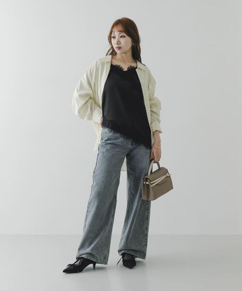 RODE SKO(ロデスコ)の「『MADE IN JAPAN』 4センチダブルリボンパンプス(パンプス・レディース・ブラック/オフホワイト・24.5/22.5/23.5)」の20枚目の写真