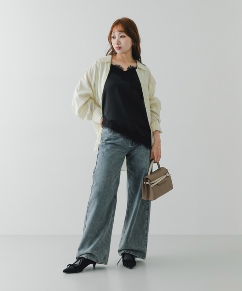 RODE SKO(ロデスコ)の「『MADE IN JAPAN』 4センチダブルリボンパンプス(パンプス・レディース・ブラック/オフホワイト・24.5/22.5/23.5)」の17枚目の写真
