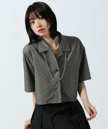 PAGEBOY（ページボーイ）の「ガラアソートショートカイキンシャツ（シャツ/ブラウス）」