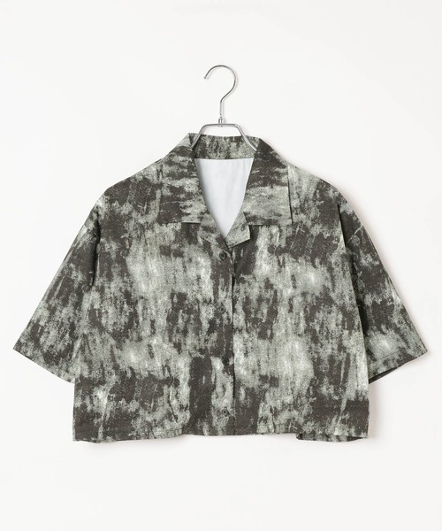 PAGEBOY(ページボーイ)の「ガラアソートショートカイキンシャツ(シャツ/ブラウス・レディース・レオパード/ブラック系その他/ドット・FREE)」の18枚目の写真