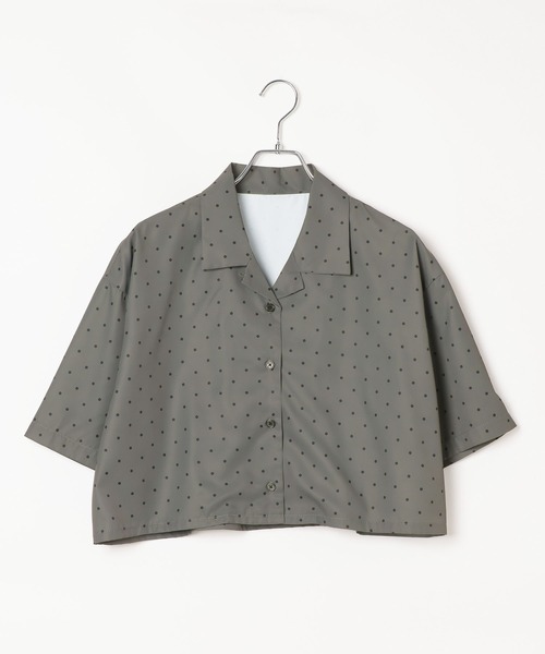 PAGEBOY(ページボーイ)の「ガラアソートショートカイキンシャツ(シャツ/ブラウス・レディース・レオパード/ブラック系その他/ドット・FREE)」の22枚目の写真