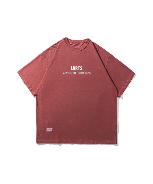 Liberaturs(リベレーター)の「ヴィンテージピグメントTEE/VINTAGE PIGMENT TEE(Tシャツ/カットソー・メンズ・ブラウン/オリーブ/グレー/レッド・MEDIUM/LARGE/X-LARGE)」の4枚目の写真