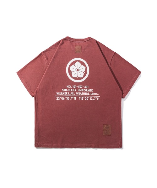 Liberaturs(リベレーター)の「ヴィンテージピグメントTEE/VINTAGE PIGMENT TEE(Tシャツ/カットソー・メンズ・ブラウン/オリーブ/グレー/レッド・MEDIUM/LARGE/X-LARGE)」の13枚目の写真