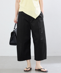 IENA | オーガニックコットンミックスバレルパンツ(スラックス)