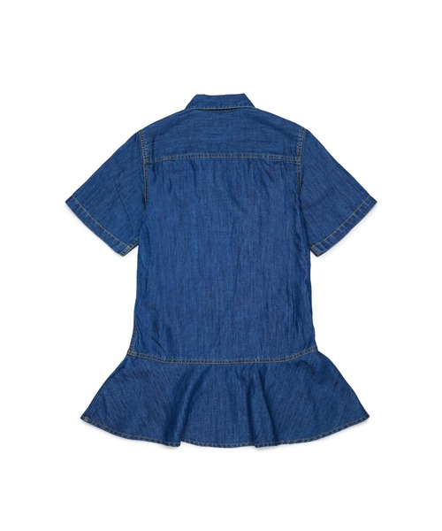 DIESEL(ディーゼル)の「キッズ デニムドレス DARYL(シャツワンピース・キッズ・インディゴブルー・8Y/10Y/12Y/14Y)」の2枚目の写真