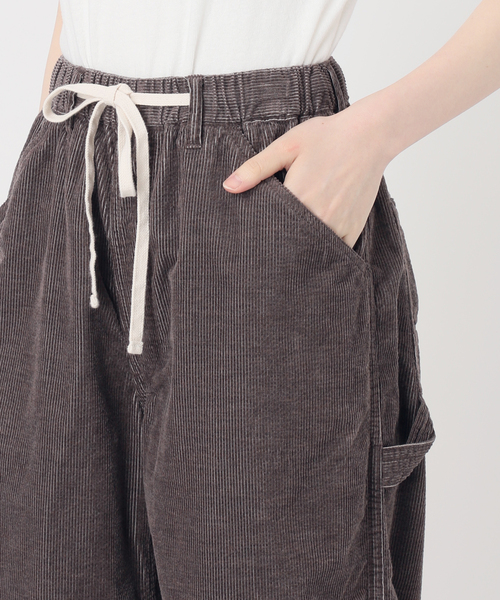 FRAMeWORK（フレームワーク）の「TOPコーデュロイペインターパンツ（その他パンツ・レディース・チャコールグレー/アイボリー/ブラウン・36/38）」の13枚目の写真