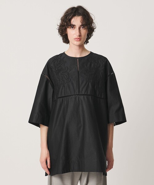 Pheeta(フィータ)の「<Pheeta>Joy ブラウス / 016C-5(シャツ/ブラウス・レディース・ブラック/ホワイト・FREE)」の7枚目の写真