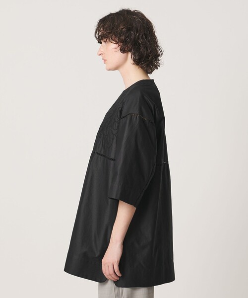 Pheeta(フィータ)の「<Pheeta>Joy ブラウス / 016C-5(シャツ/ブラウス・レディース・ブラック/ホワイト・FREE)」の8枚目の写真