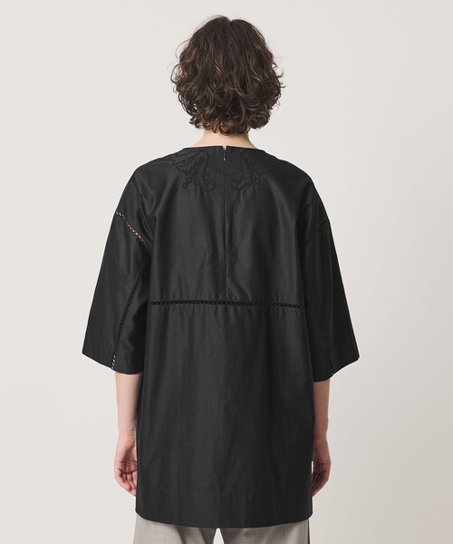 Pheeta(フィータ)の「<Pheeta>Joy ブラウス / 016C-5(シャツ/ブラウス・レディース・ブラック/ホワイト・FREE)」の9枚目の写真