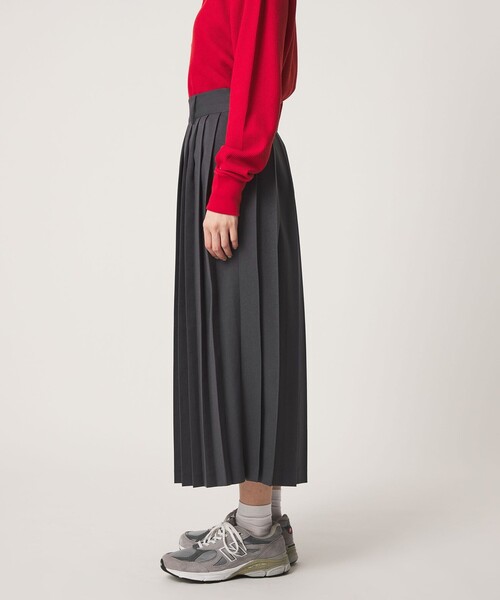 CITEN(シテン)の「<CITEN>ランダムプリーツスカート(スカート・レディース・ダークグレー/ダークブラウン・M/S)」の18枚目の写真