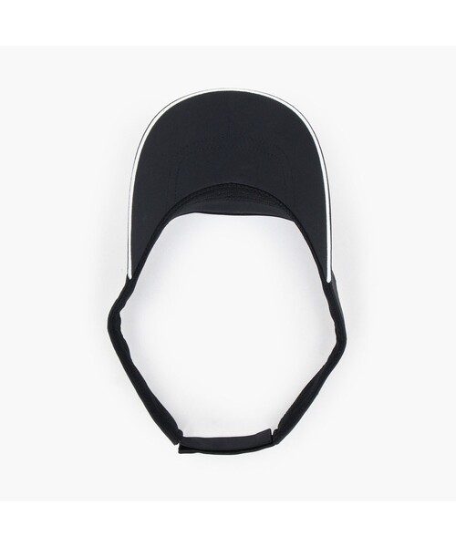 BRIEFING(ブリーフィング)の「REF MEN'S STRETCH TRIANGLE LOGO VISOR(ゴルフグッズ・メンズ・ブラック/ホワイト・FREE)」の12枚目の写真